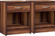 Set of two  bedside lockers bedside tables