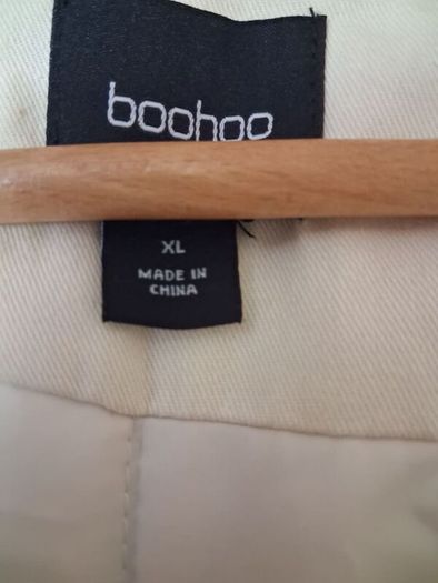 Boohoo ladies coat size XL