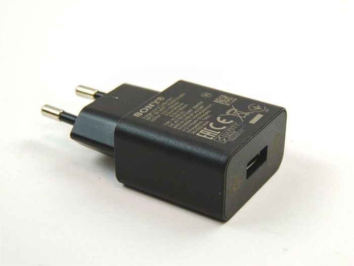Sony USB A Europlug Travel Charger Mobile Phone Charging Wall Plug Adaptor