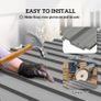 Set of 12 Corrugated Steel Roof Sheet Panels Image 4