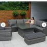 Vancouver Rattan Corner Sofa Dining Set Image 10