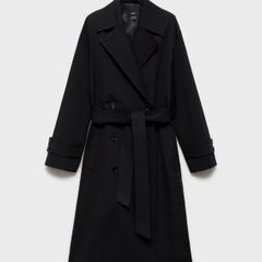 Mango Cotton Blend Trench Size Xl