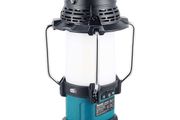 Makita lamp and Bluetooth Radio.
