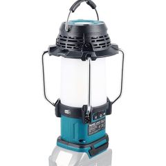 Makita lamp and Bluetooth Radio.