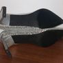 High heal Silver shoes Image 3