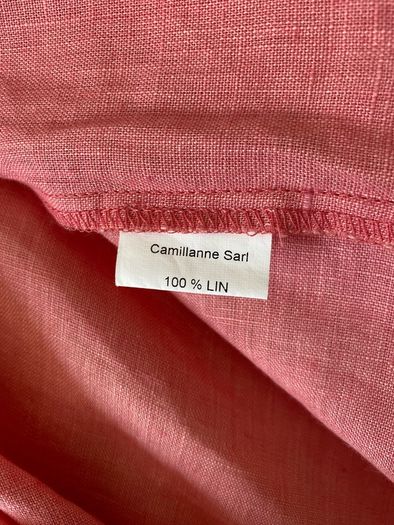 Pink Linen Dress from Marie Puce