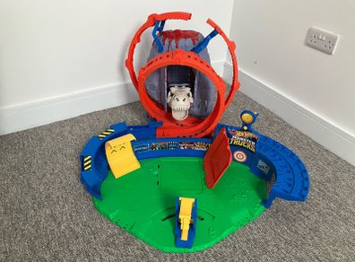 For Parts Only: Hot Wheels Monster Trucks T-Rex Volcano Arena
