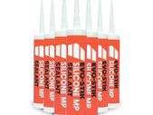 Evo-stik white silicone sealant (Call to check stock)