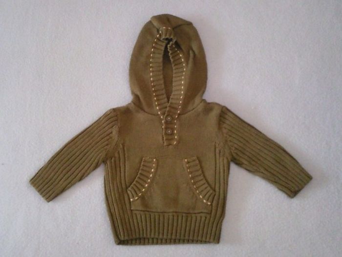 Babys Hoody Jumper 0-3 mths