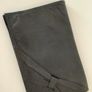 Gorgeous vintage black leather clutch bag Image 3