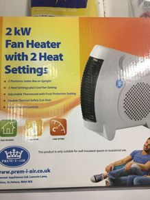 Fan Heaters 2KW