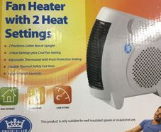 Fan Heaters 2KW