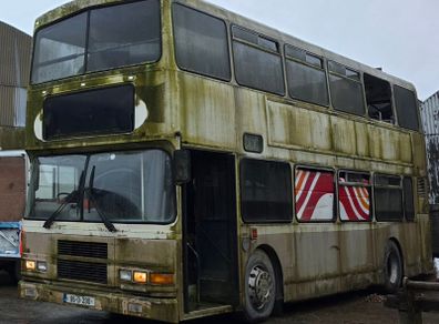 1995 Double Deck Decker Volvo Dublin Bus Eireann Skirmish Paintball Camper Glamper B&B Project
