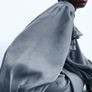 Zara knit organza sleeve dress Image 9