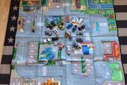 Elc city Car mat  &amp; 22 good quality toy cars