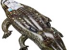 Inflatable Crocodile with photorealistic printing