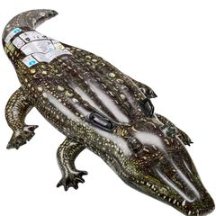 Inflatable Crocodile with photorealistic printing