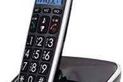 Single Cordless Phone Big Button Phone