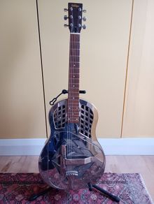 Tricone Resonator Guitar, Vintage Amg2, Hardcase