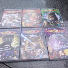 DVDs Dr Who x 6 mint condition, D18 post 7e