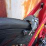 Trek Madone SL6 rim brake in vibrant red (not incl. wheels in pic). Image 7