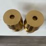 EZ Living Two Gold Candle Holders Image 4