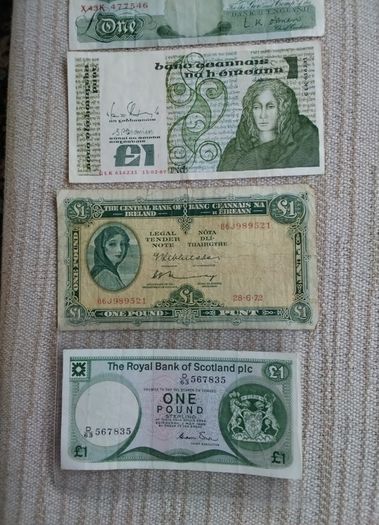 Four Assorted  Notes