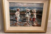 T.Hone Original Oil Painting Professionally Framed
