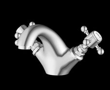 Georgia mono basin mixer chrome aqualla