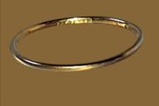 Certified 22ct Gold Wedding Band