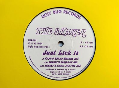 Shaker - Just Lick It (SUBLIME Hand and Spear Mix) - Ugly Bug Records - 90s HOUSE!