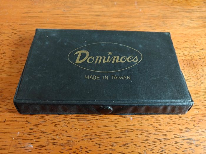 Vintage Dominoes Set