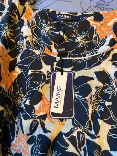 Lovely col cotton dress new