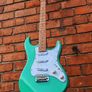 Levinson Sceptre Ventana SV1 Seafoam Green Strat / superstrat style guitar Image 3