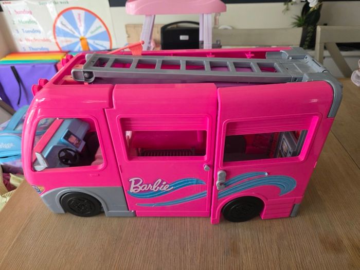 Barbie Camper Van and Dreamboat Bundle