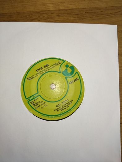 Deep Purple Black Night / Speed King 7" vinyl