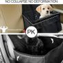 NEW SALE | Pet Car Booster Seat Breathable Waterproof Pet Dog Car Supplies Travel Pet Car Carrier Bag Seat Protector Cover with Safety Leash for Small Dogs Cats Puppy Image 6