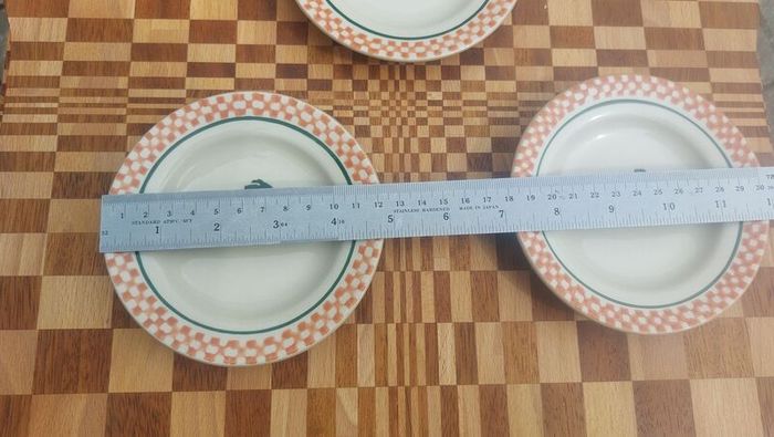Three Vintage Nicholas Mosse Tiny Plates in the Fabulous but Discontinued Pear Pattern