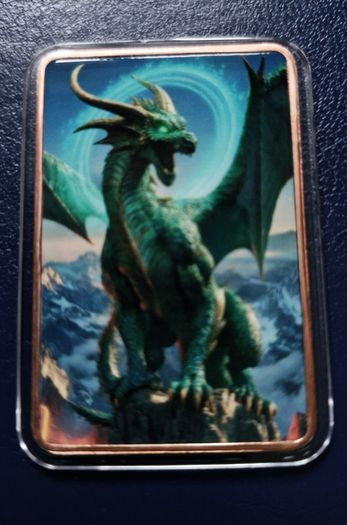 1 Troy Oz Copper Art Bar