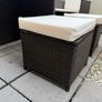 9 Piece Rattan Cube Garden Dining Set for 8 people Image 4