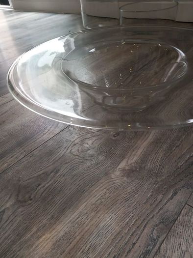 Large glass bowl