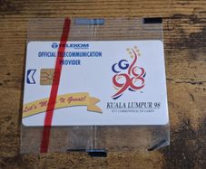 Malaysia Phonecard "Kuala Lumpur '98", 1997, mint in wrapper, RM20 - free standard postage
