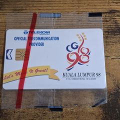 Malaysia Phonecard "Kuala Lumpur '98", 1997, mint in wrapper, RM20 - free standard postage