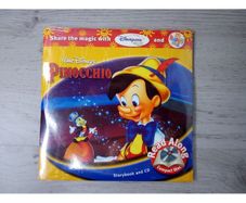 Pinocchio Disney Happy Meal Story Book Cd - Rare 2004 Retro Vintage - New Sealed