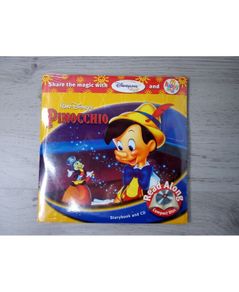 Pinocchio Disney Happy Meal Story Book Cd - Rare 2004 Retro Vintage - New Sealed