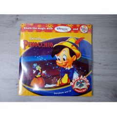 Pinocchio Disney Happy Meal Story Book Cd - Rare 2004 Retro Vintage - New Sealed