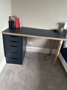 desk & drawer unit
