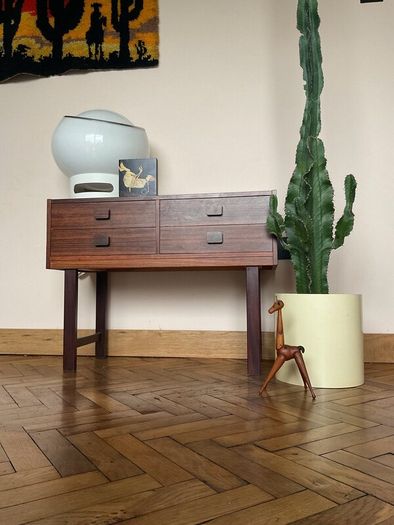 Mid century Danish teak stock sideboards drawers