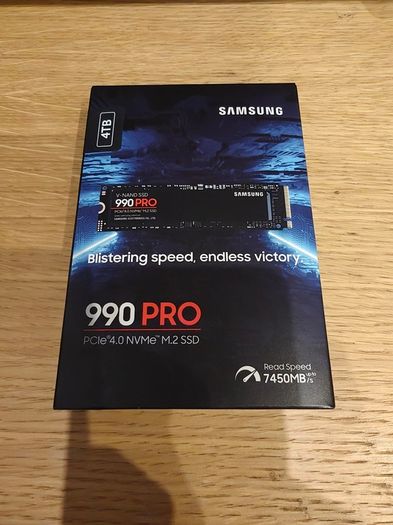4TB Samsung 990 Pro Nvme Ssd M.2