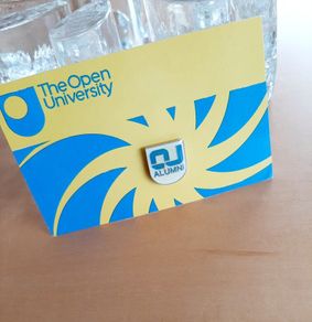 Open University alumni pin (2002)